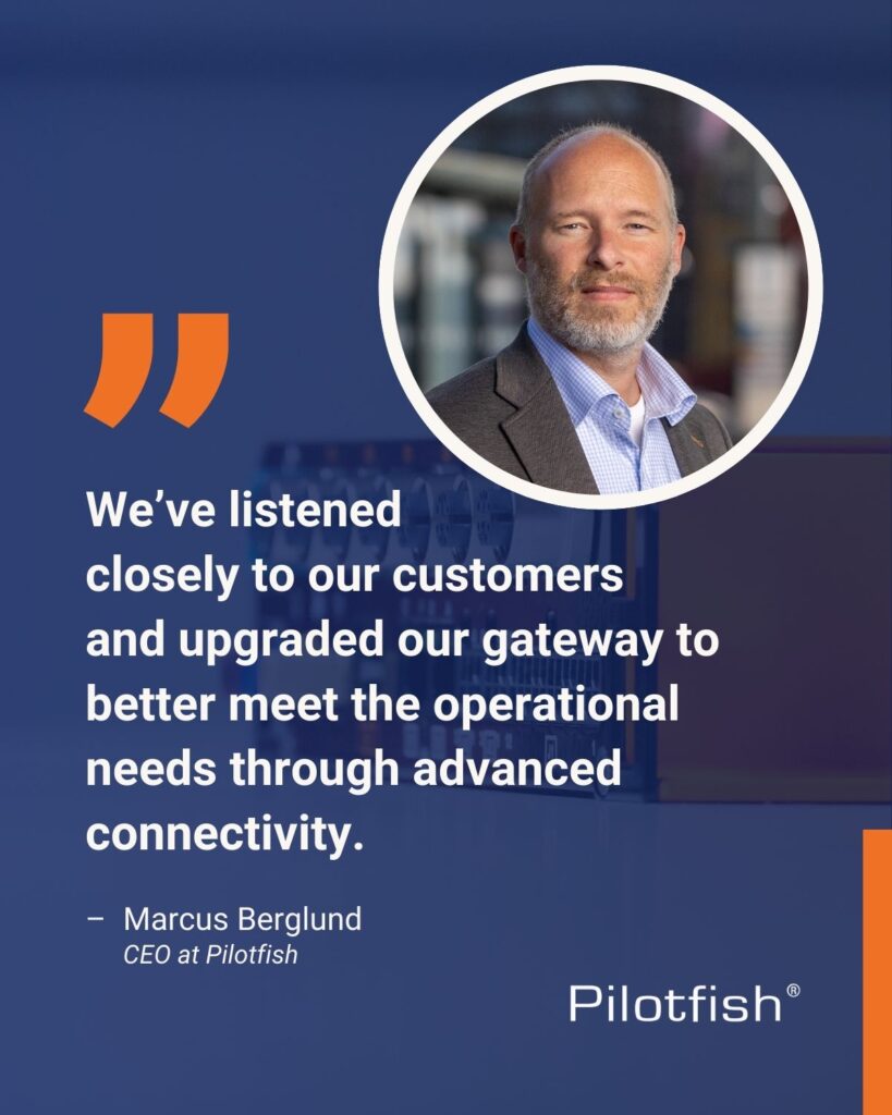 News: Launch of The VG212 Pilotfish Vehicle Gateway with Quote from Marcus, CEO