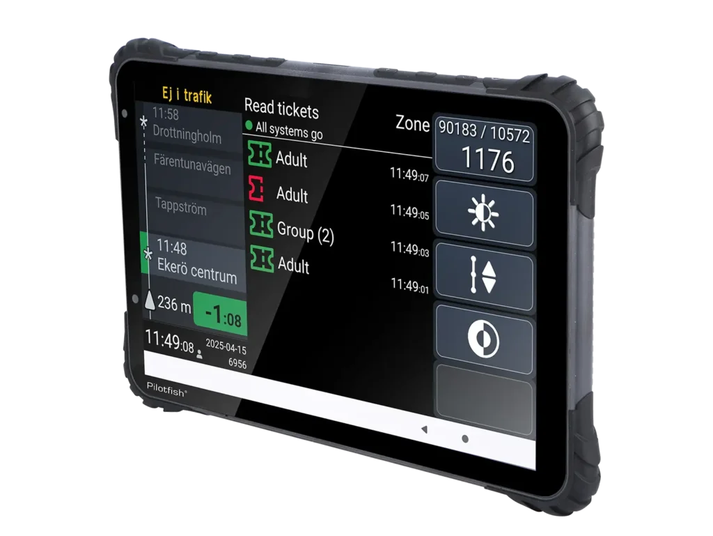 The FK306 Driver Console from Pilotfish.
