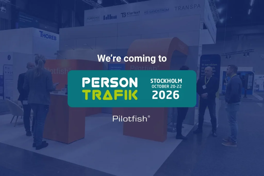 Pilotfish is coming to Persontrafik 2026, 20-22 October at Stockholmsmässan in Älvsjö in Stockholm.